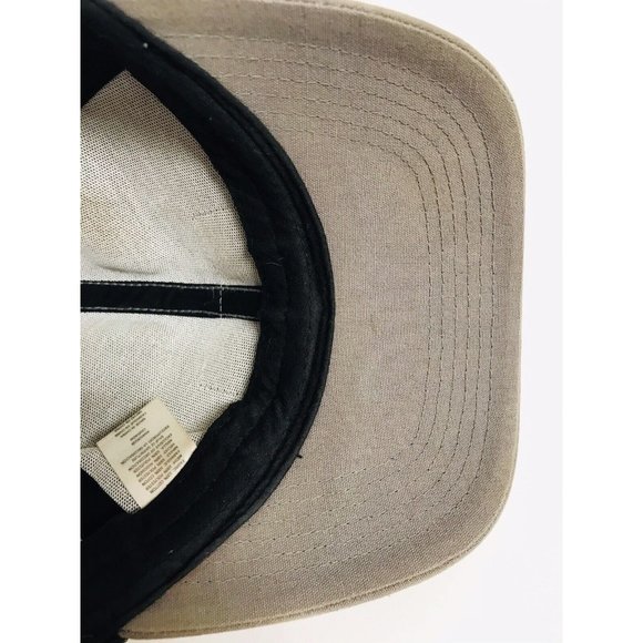 Life Is Good Keep It Simple Patch Gray Black Mesh Distressed Snapback Hat - Picture 7 of 8